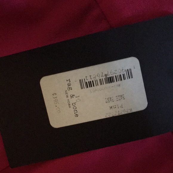 Rag & bone Nwt pink wool bade pants - Picture 7 of 7